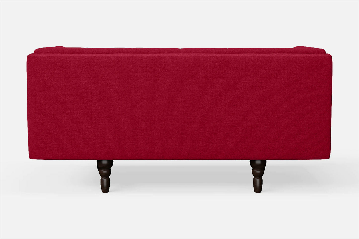 Nahant 2 Seater Sofa Red Linen Fabric