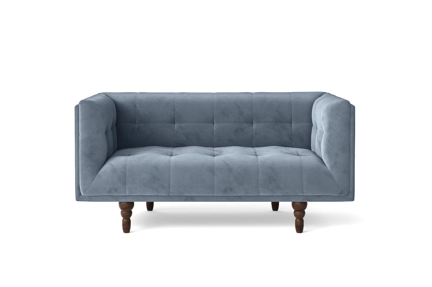 Nahant 2 Seater Sofa Baby Blue Velvet