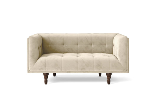 Nahant 2 Seater Sofa Cream Velvet