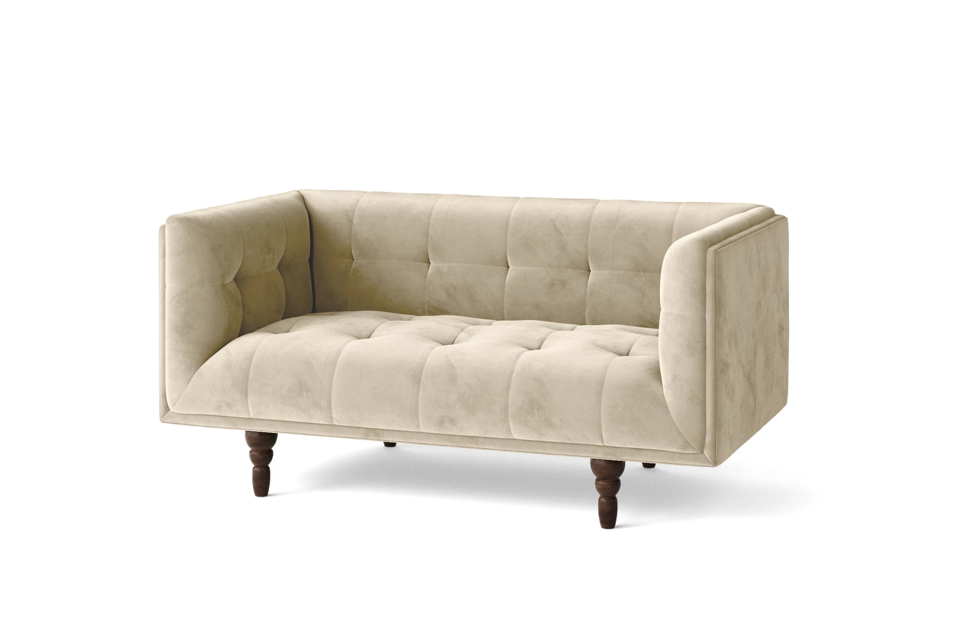 Nahant 2 Seater Sofa Cream Velvet