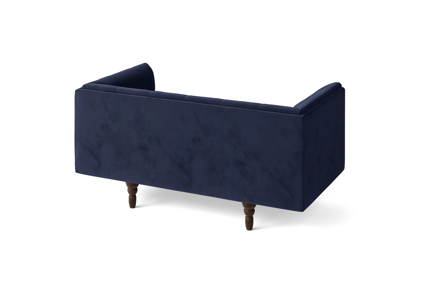 Nahant 2 Seater Sofa Dark Blue Velvet