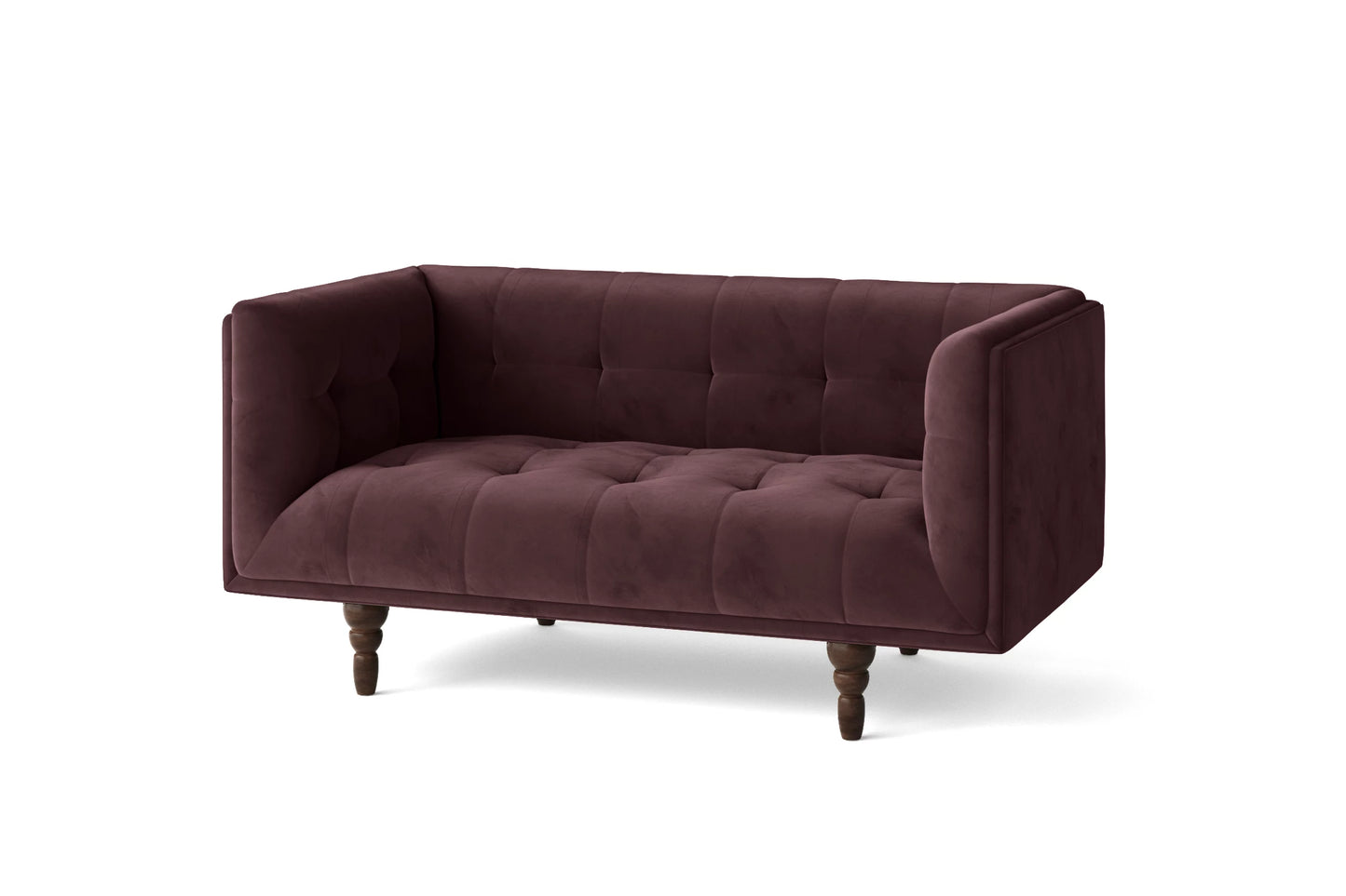 Nahant 2 Seater Sofa Grape Velvet