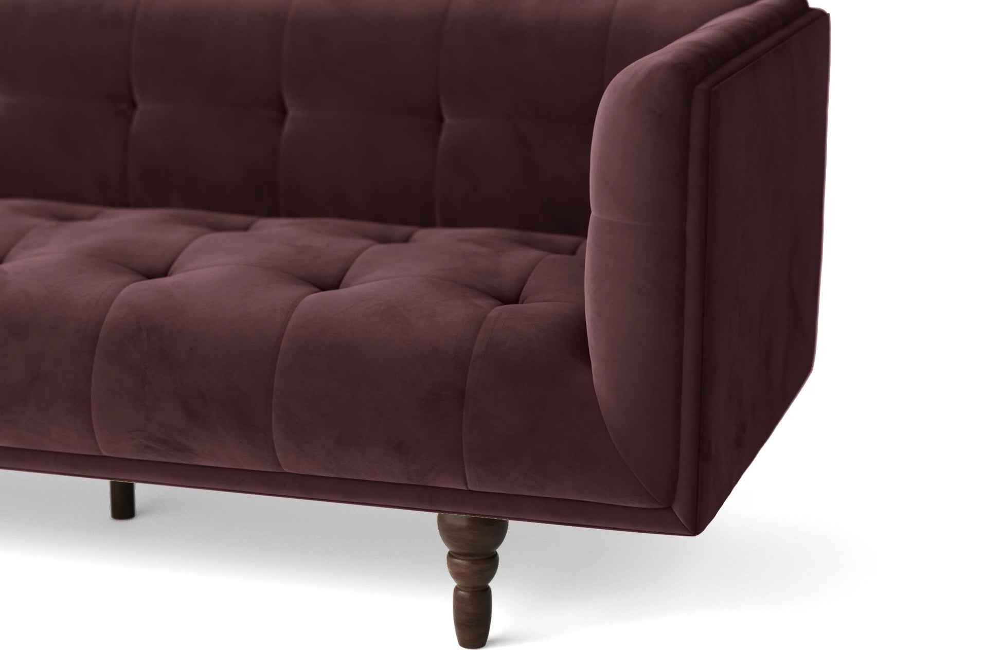 Nahant 2 Seater Sofa Grape Velvet