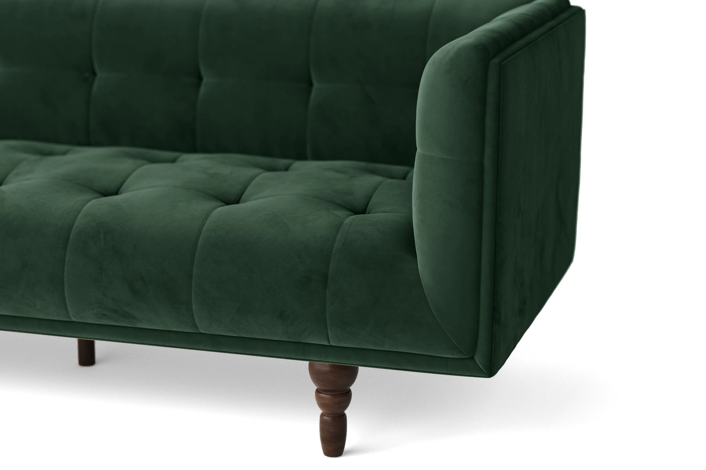 Nahant 2 Seater Sofa Green Velvet