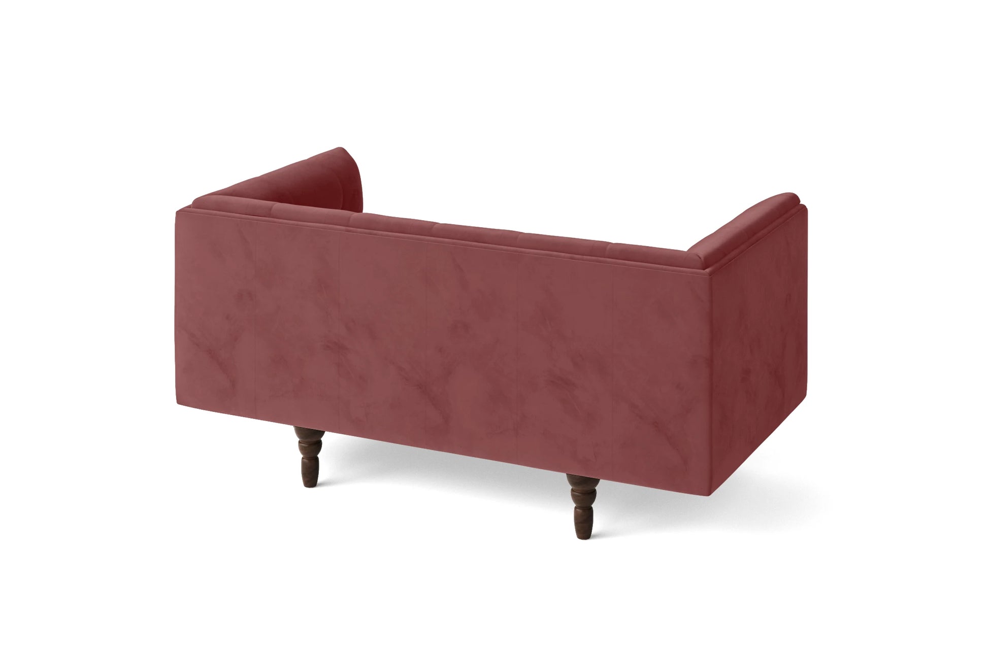 Nahant 2 Seater Sofa Pink Velvet