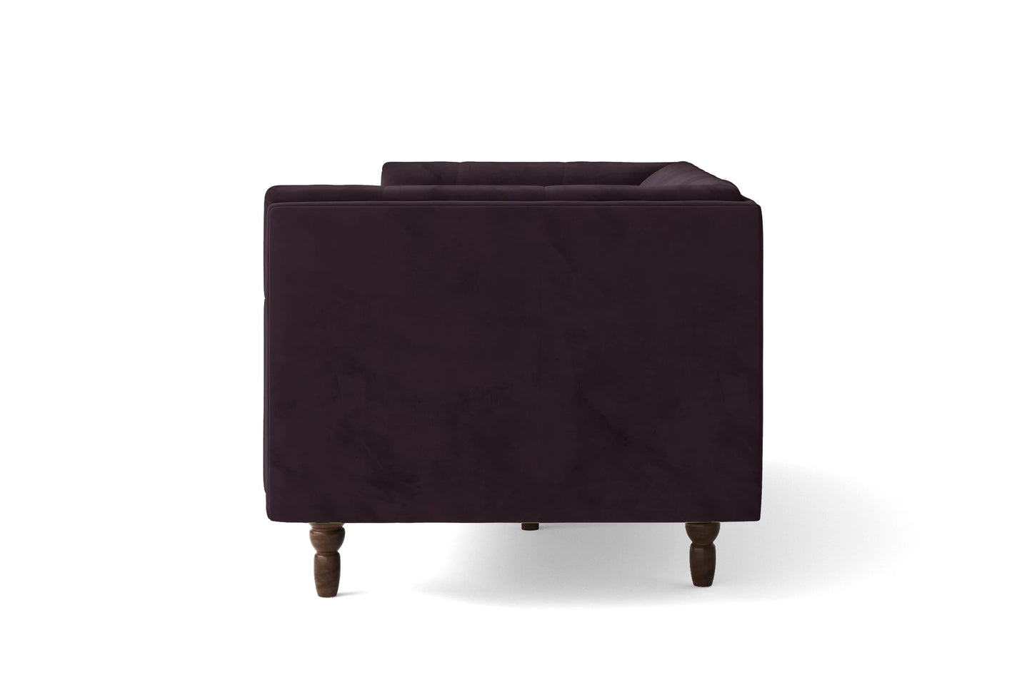 Nahant 2 Seater Sofa Purple Velvet