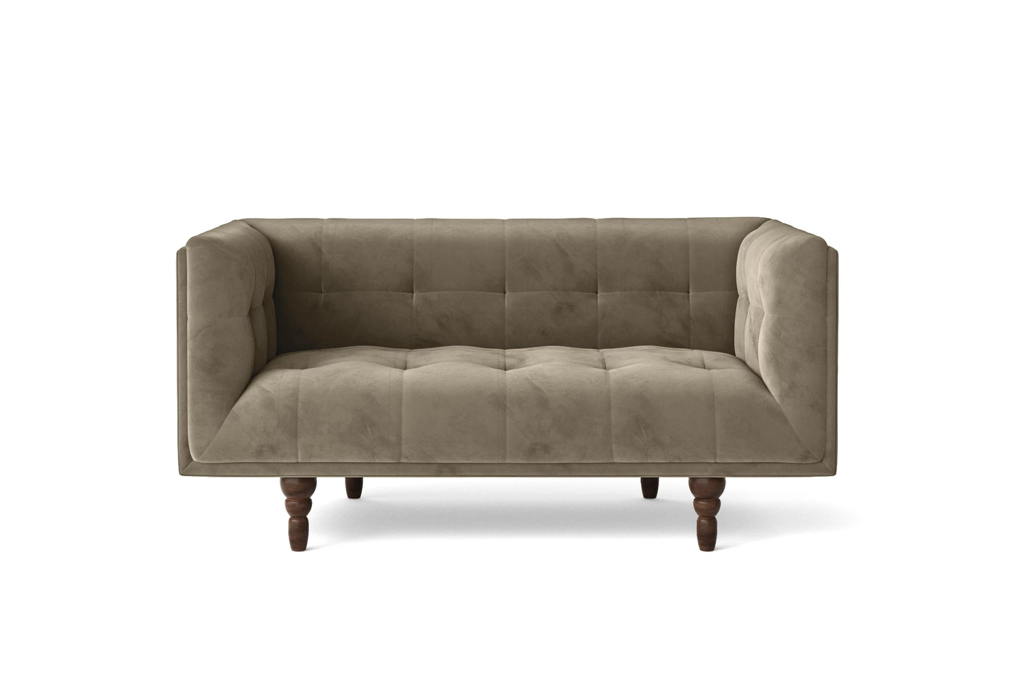 Nahant 2 Seater Sofa Sand Velvet