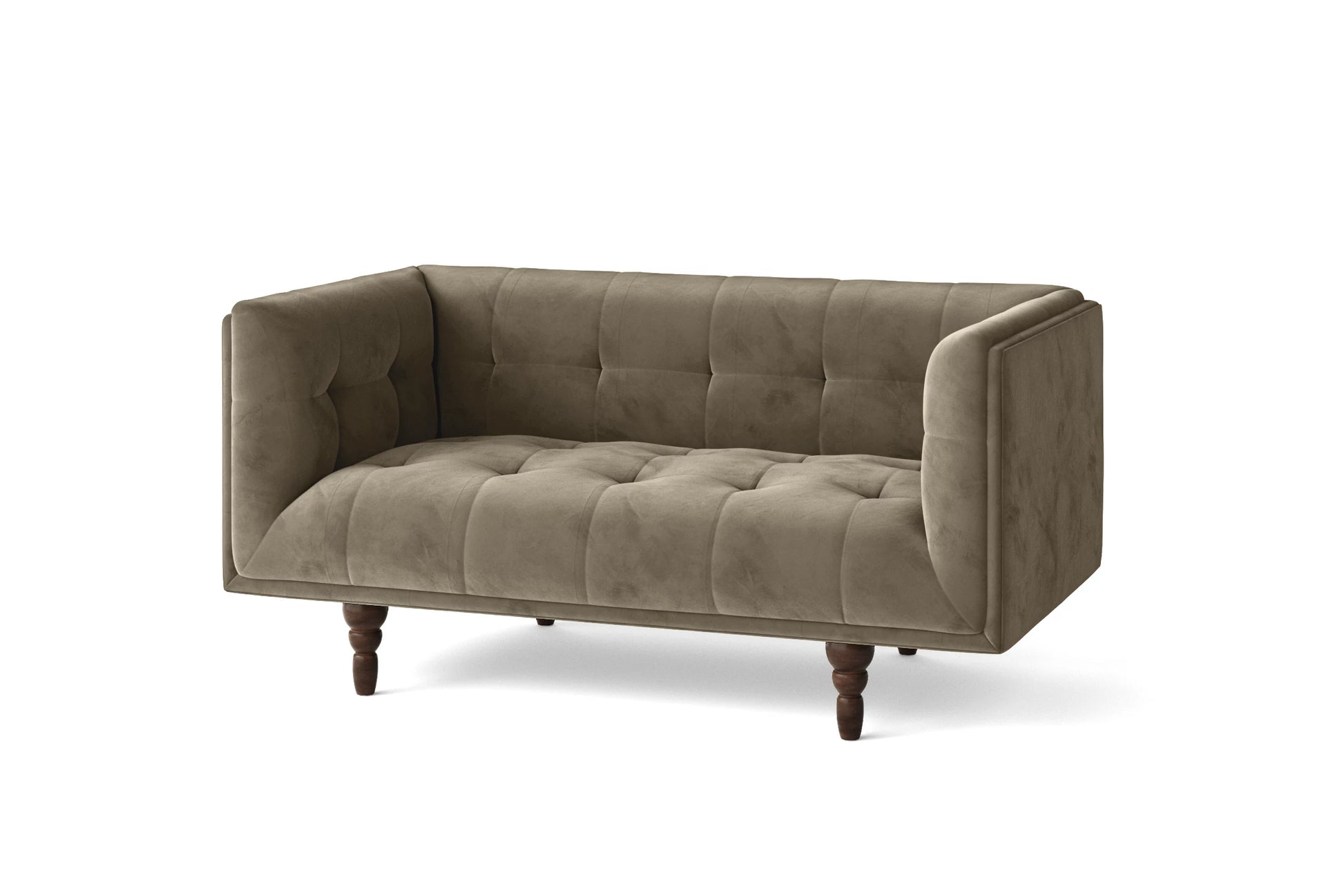 Nahant 2 Seater Sofa Sand Velvet