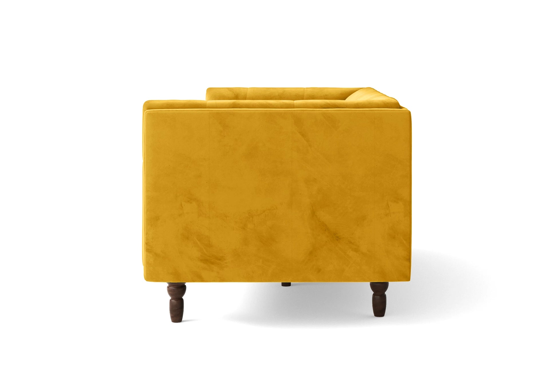 Nahant 2 Seater Sofa Yellow Velvet