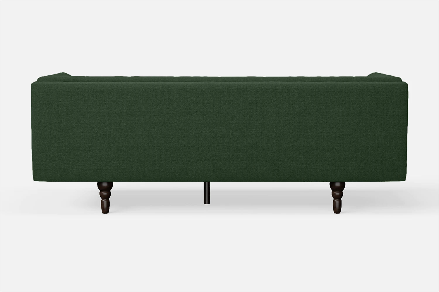 Nahant 3 Seater Sofa Forest Green Linen Fabric