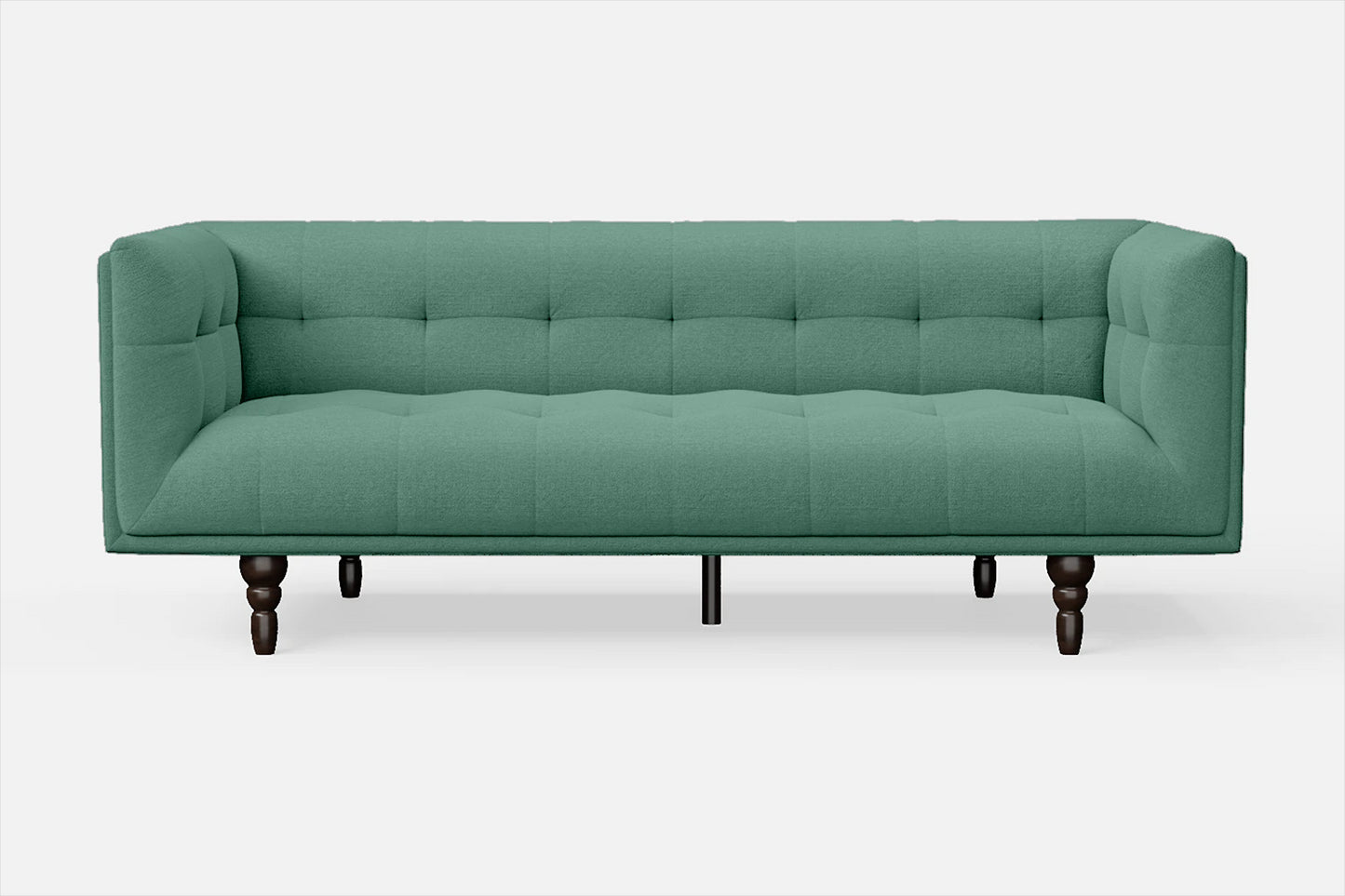 Nahant 3 Seater Sofa Mint Green Linen Fabric