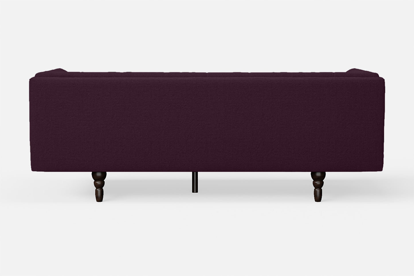 Nahant 3 Seater Sofa Purple Linen Fabric