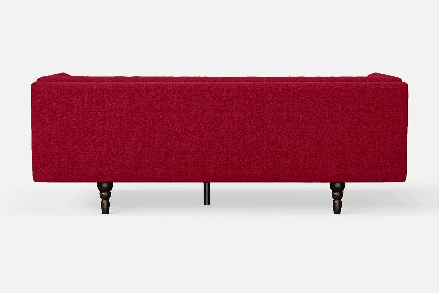 Nahant 3 Seater Sofa Red Linen Fabric