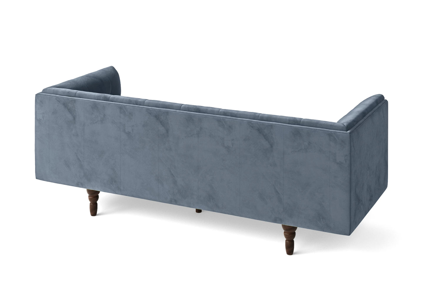 Nahant 3 Seater Sofa Baby Blue Velvet