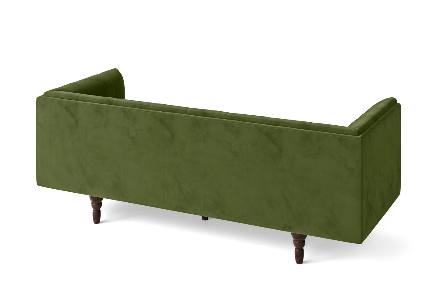 Nahant 3 Seater Sofa Lime Velvet