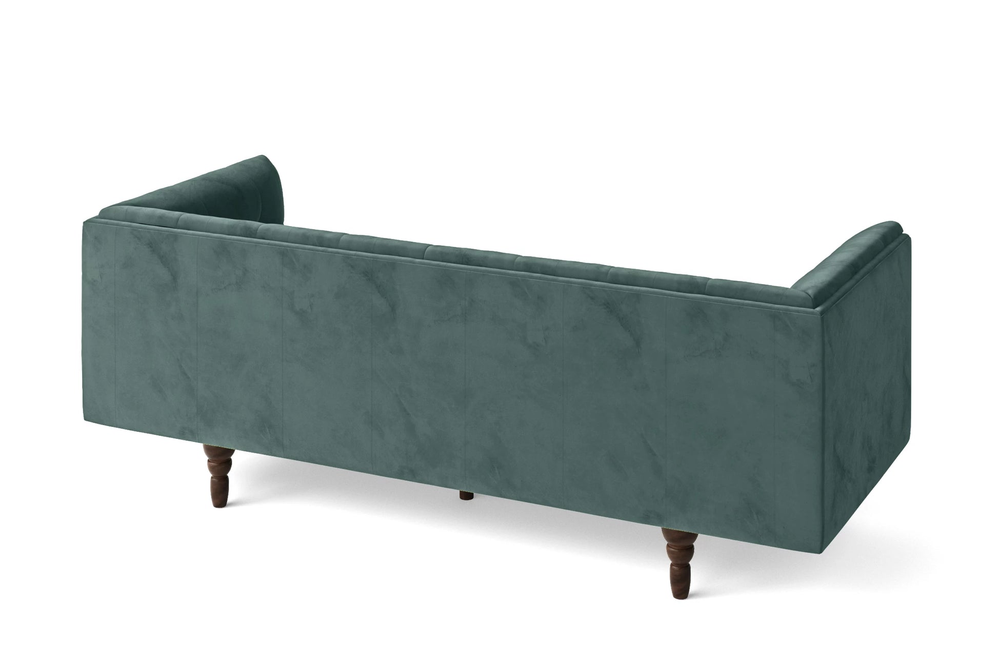 Nahant 3 Seater Sofa Teal Velvet