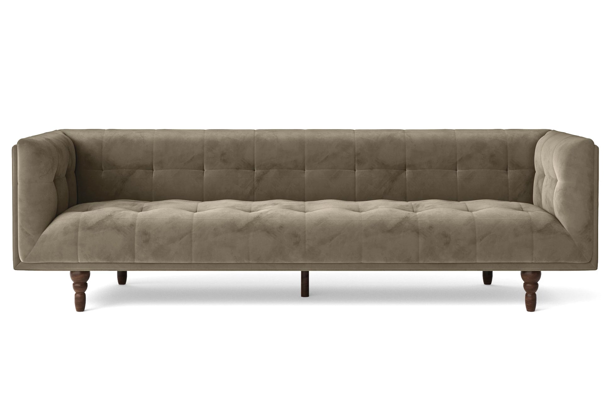 Nahant 4 Seater Sofa Sand Velvet