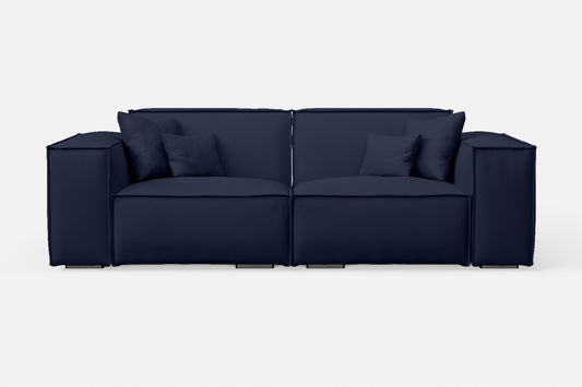 Naples 2 Seater Sofa Spruce Leather