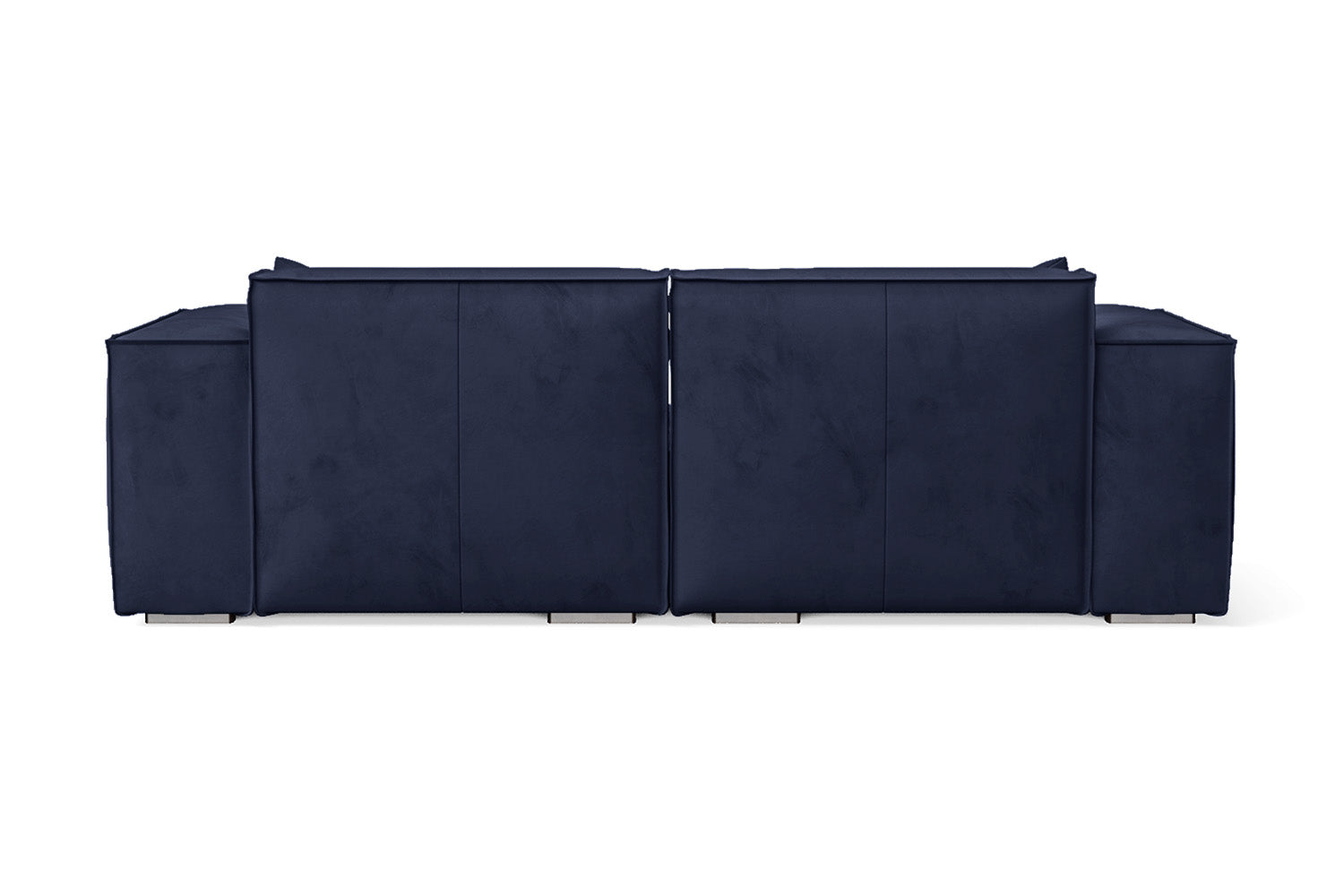 Naples 2 Seater Sofa Dark Blue Velvet