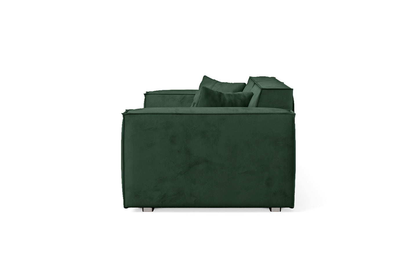 Naples 2 Seater Sofa Green Velvet