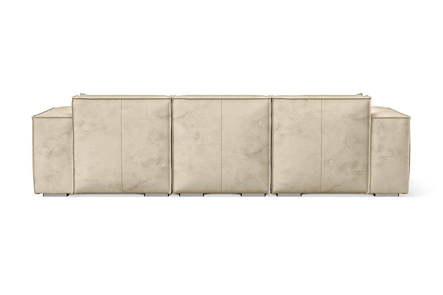 Naples 3 Seater Sofa Cream Velvet