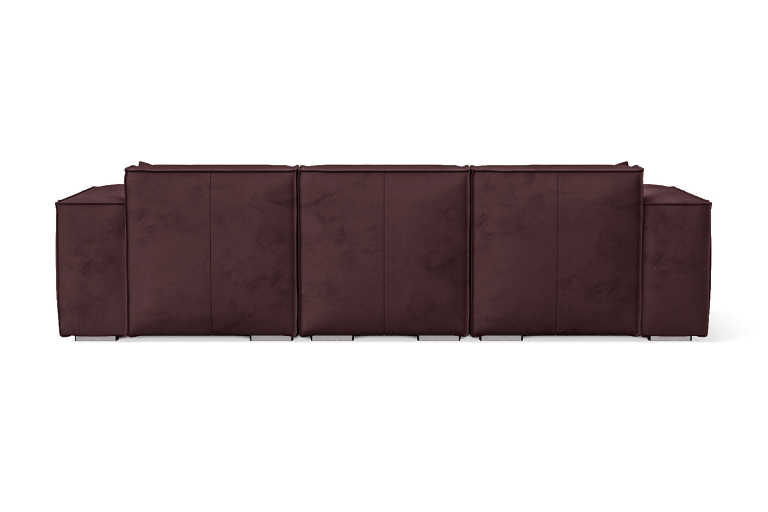 Naples 3 Seater Sofa Grape Velvet