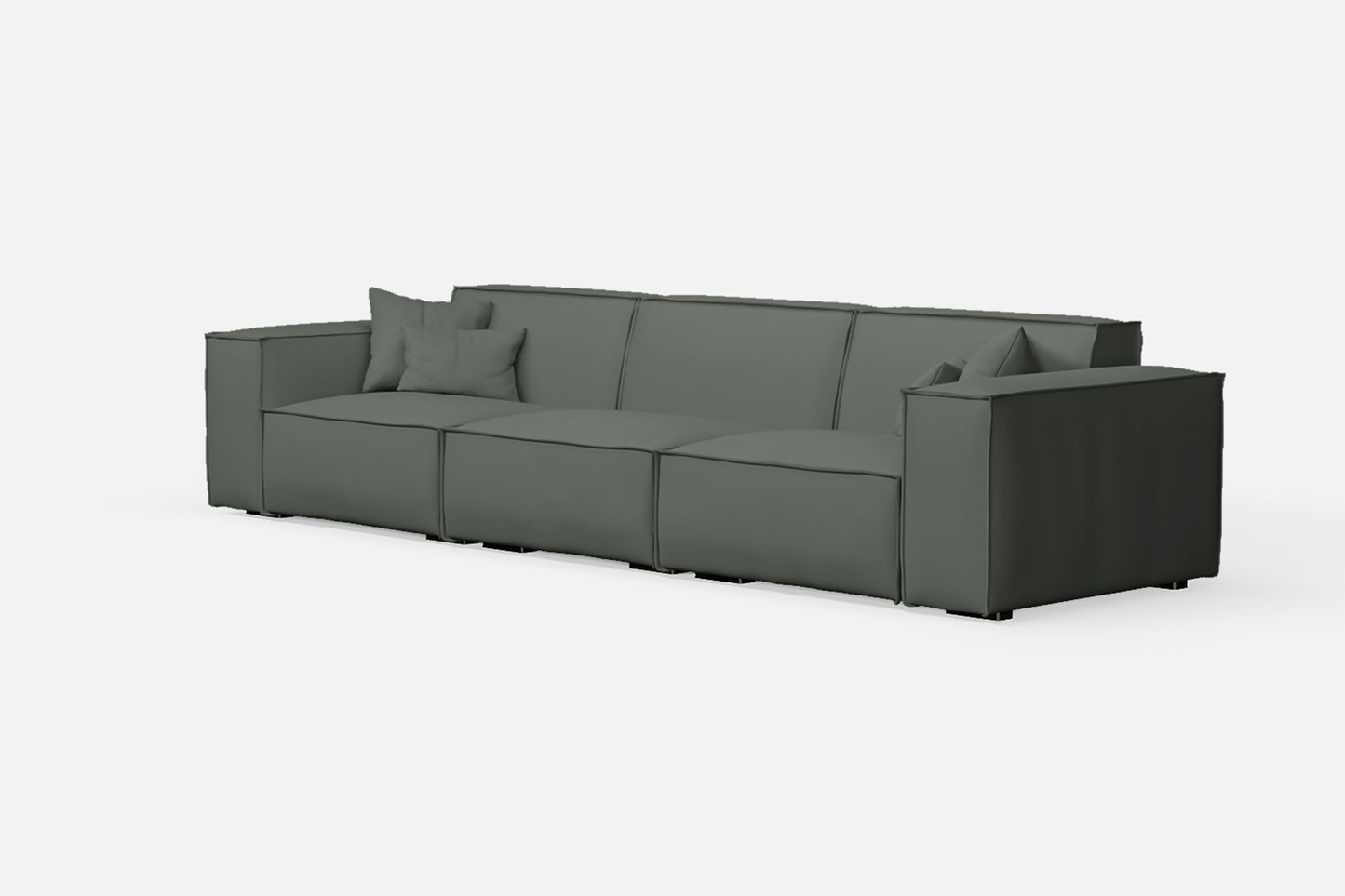 Naples 4 Seater Sofa Lush Leather