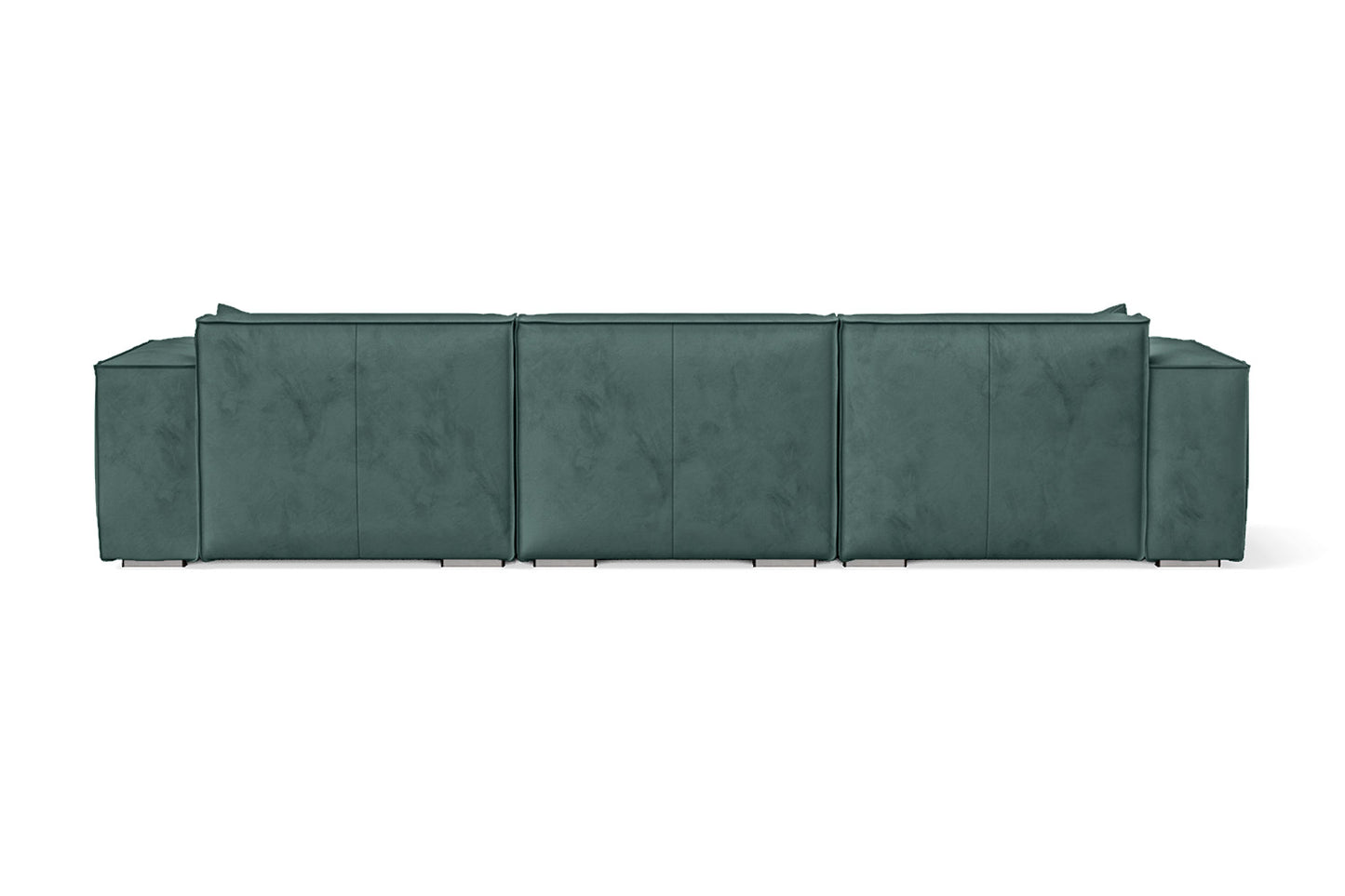 Naples 4 Seater Sofa Teal Velvet