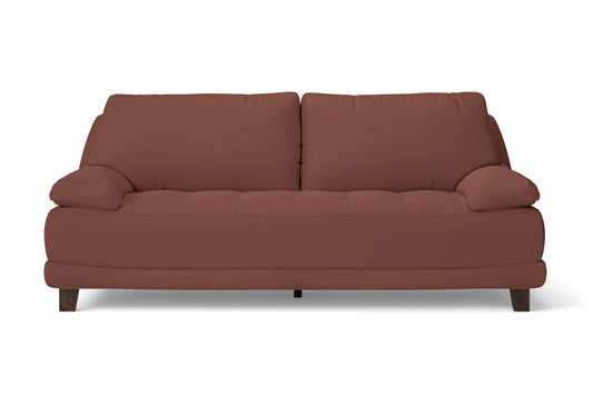 Novara 3 Seater Sofa Mauve Leather