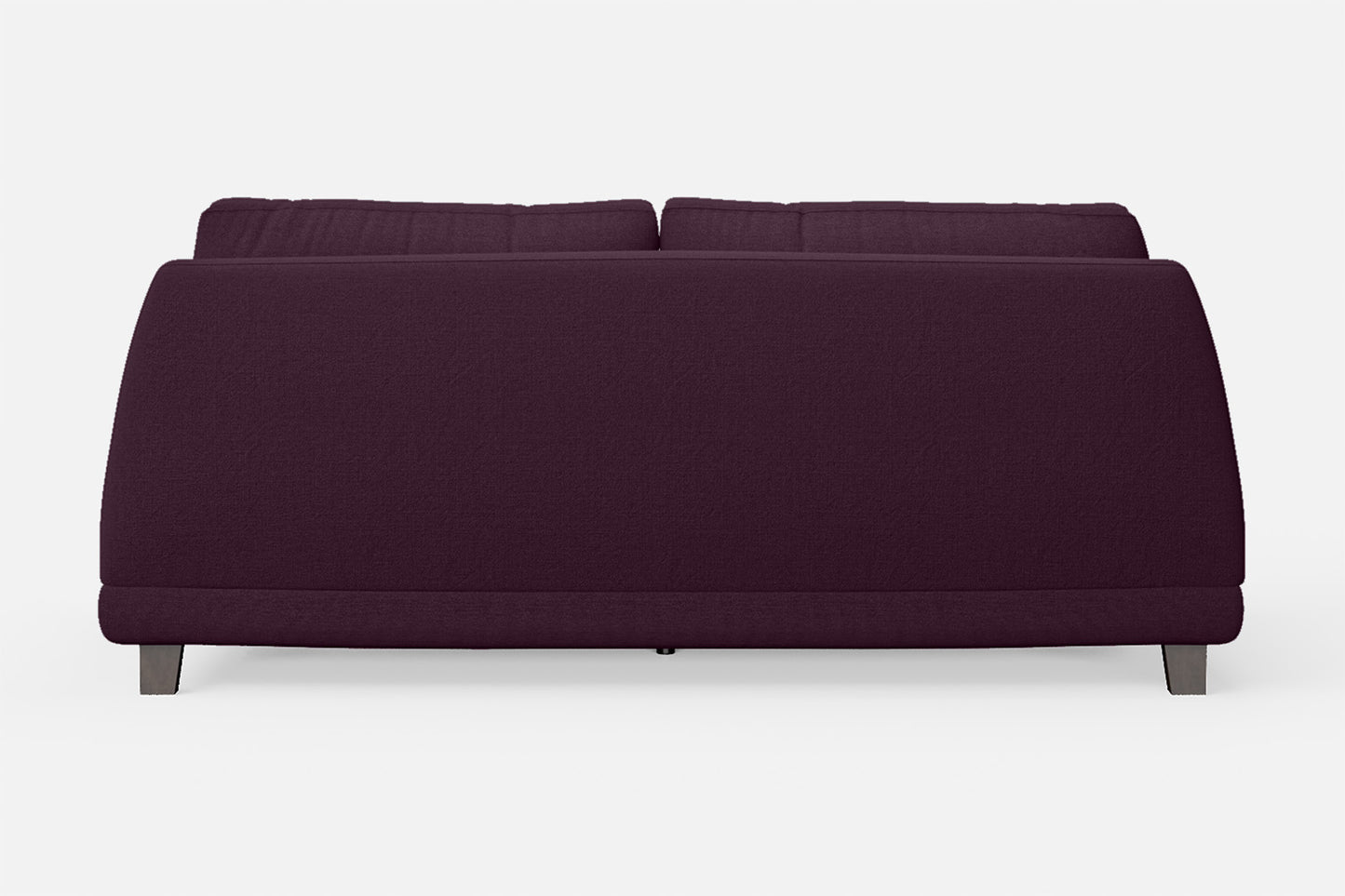 Novara 3 Seater Sofa Purple Linen Fabric