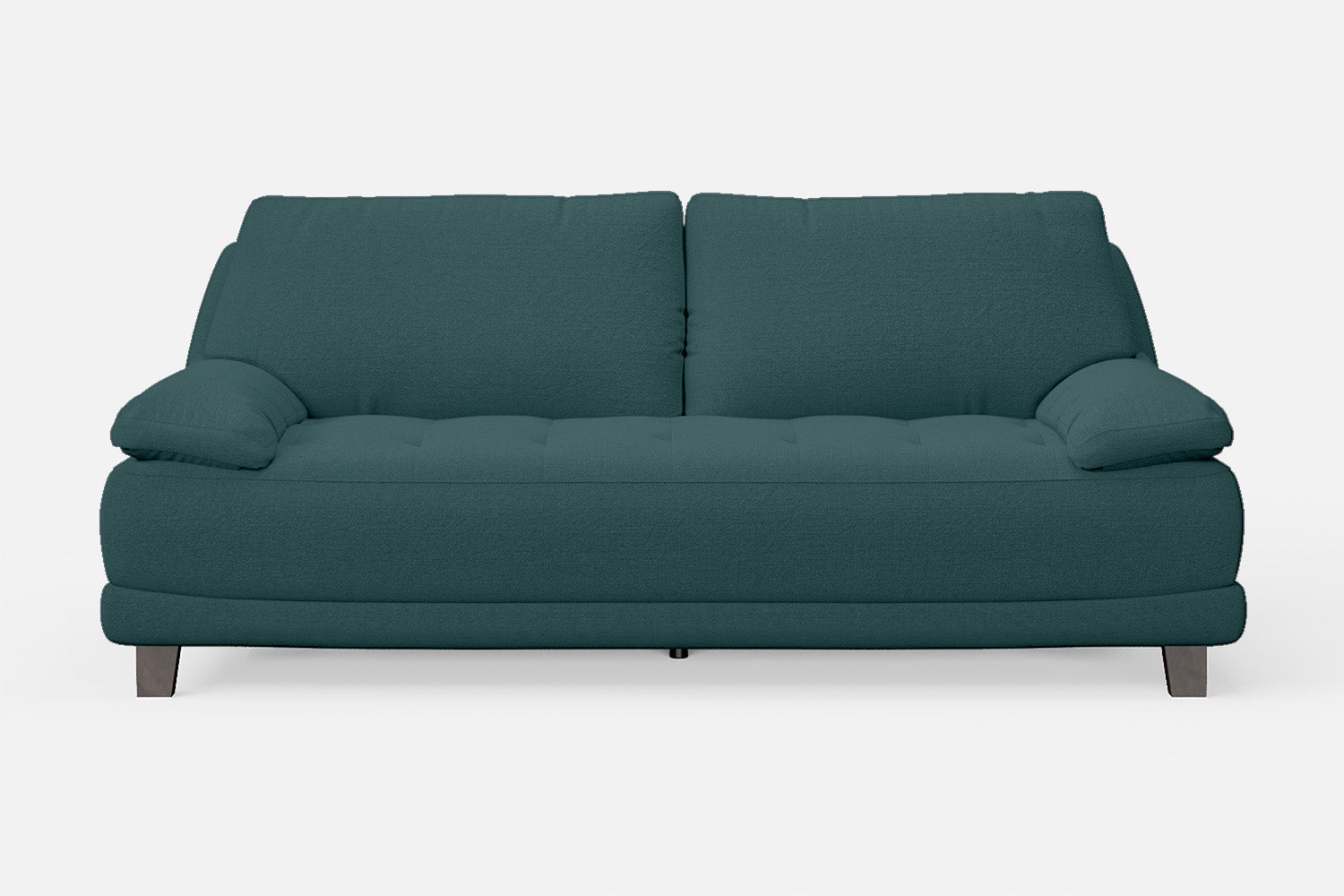 Novara 3 Seater Sofa Teal Linen Fabric