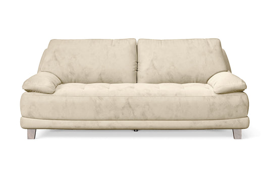 Novara 3 Seater Sofa Cream Velvet