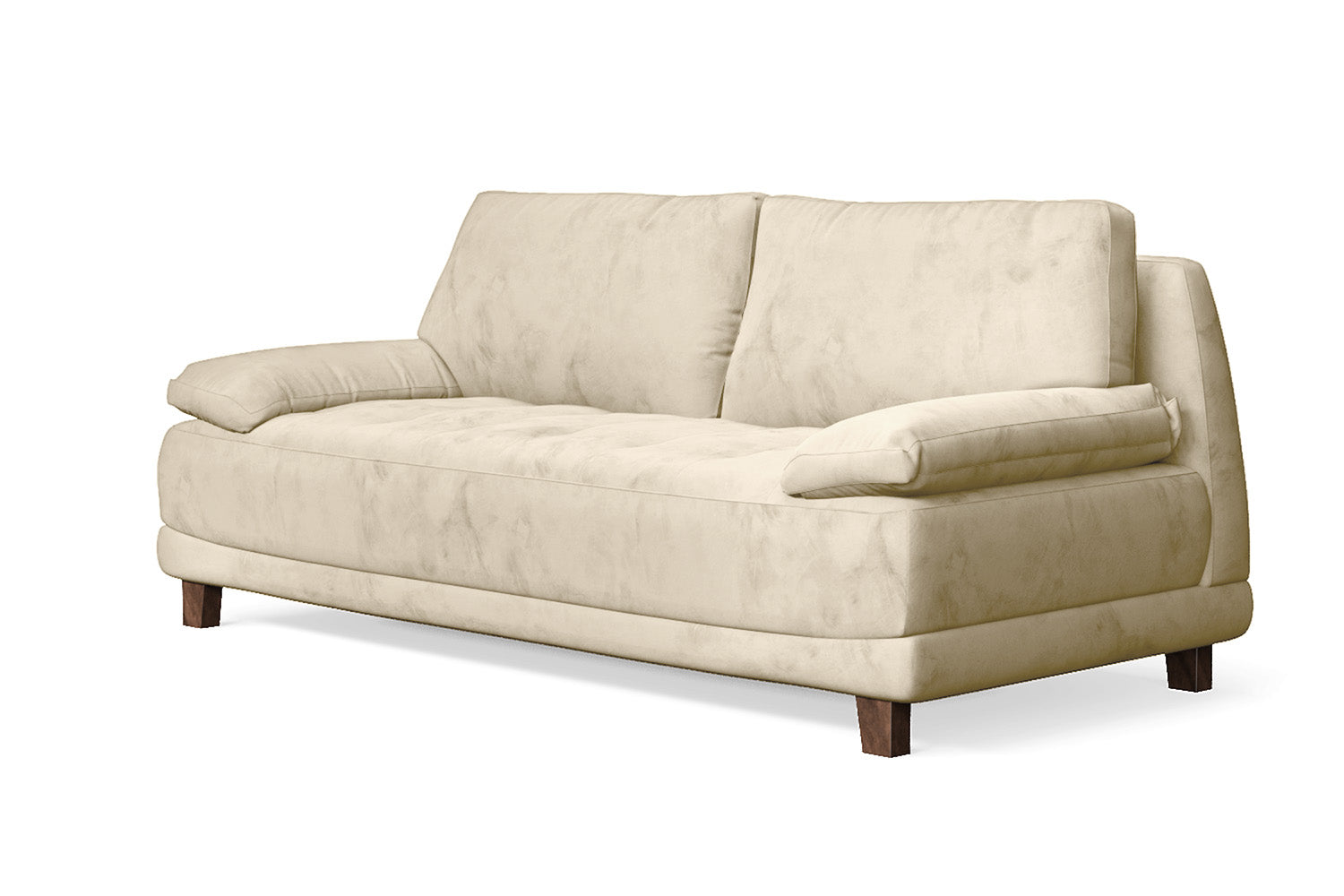 Novara 3 Seater Sofa Cream Velvet