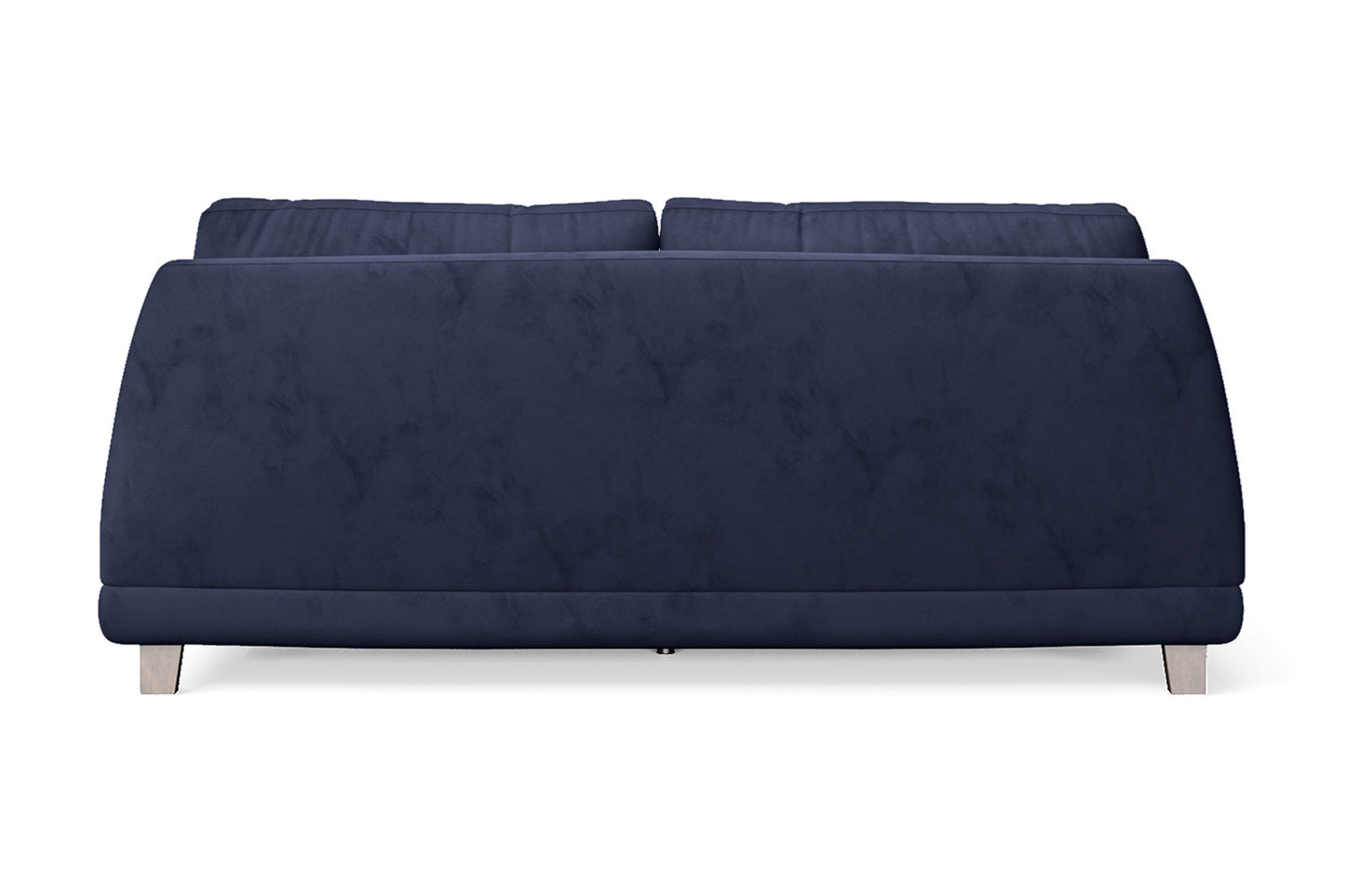 Novara 3 Seater Sofa Dark Blue Velvet