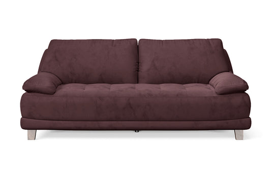 Novara 3 Seater Sofa Grape Velvet