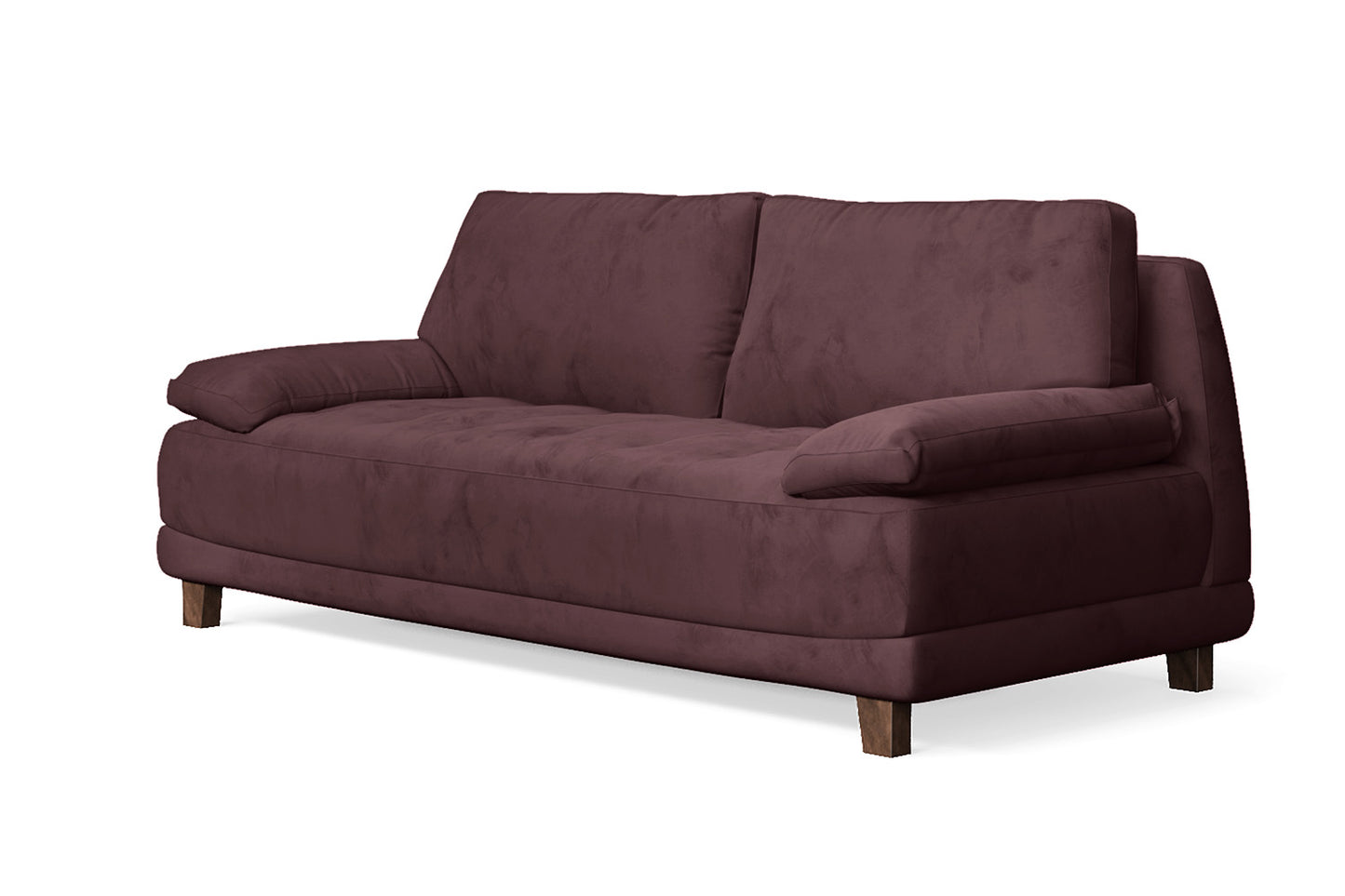 Novara 3 Seater Sofa Grape Velvet