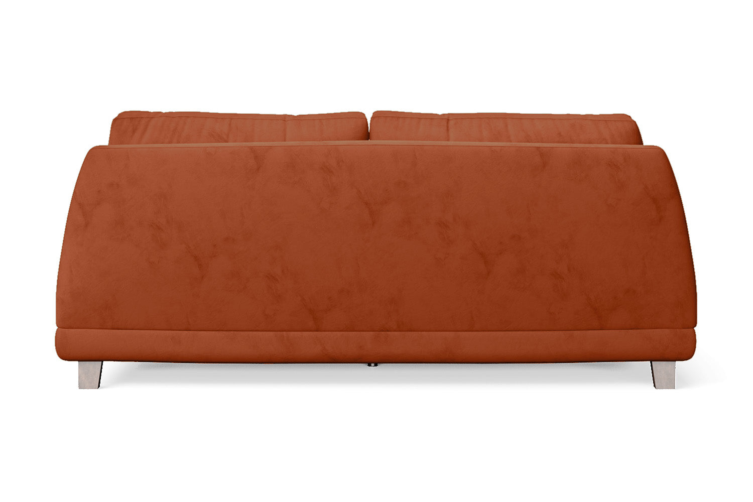 Novara 3 Seater Sofa Orange Velvet