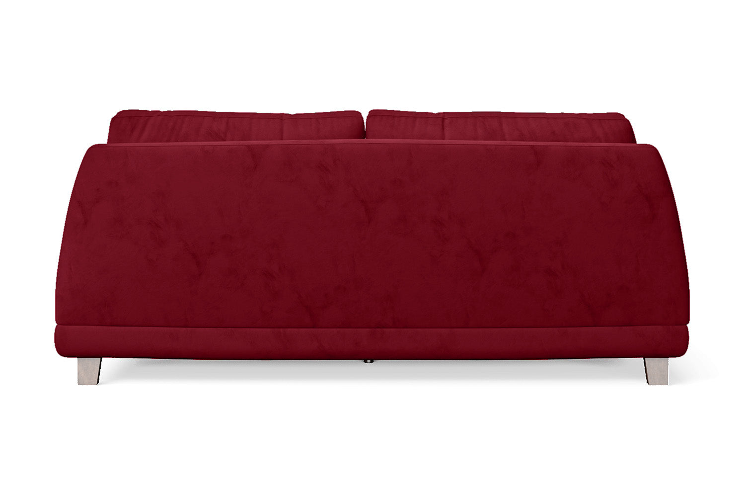 Novara 3 Seater Sofa Red Velvet