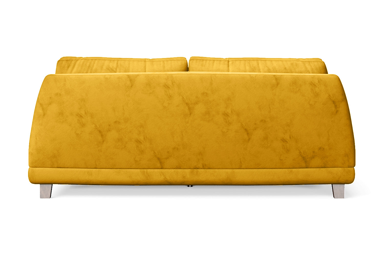 Novara 3 Seater Sofa Yellow Velvet