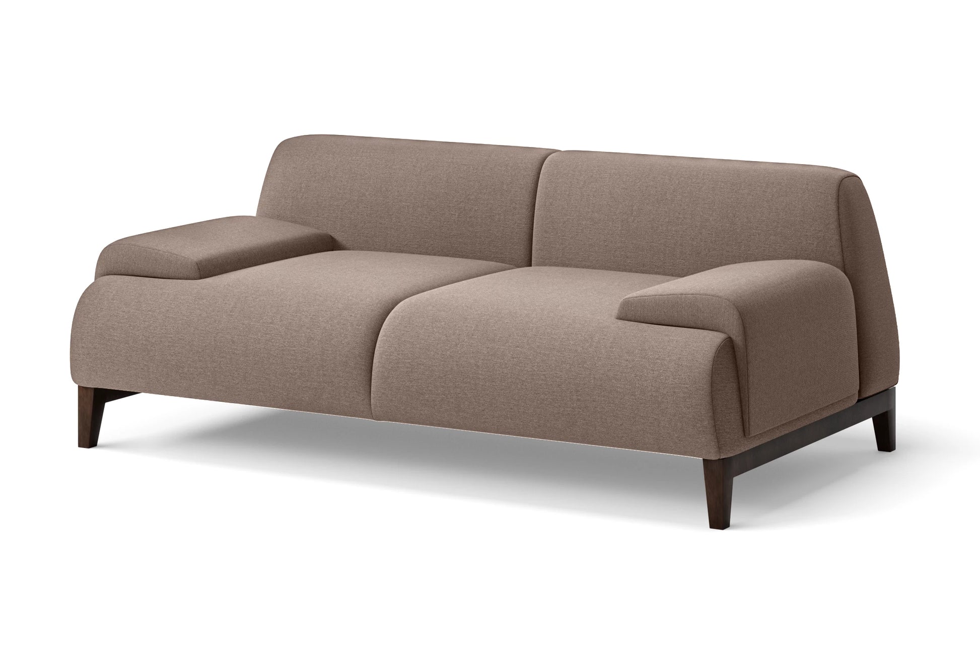 Pavia 2 Seater Sofa Caramel Linen Fabric