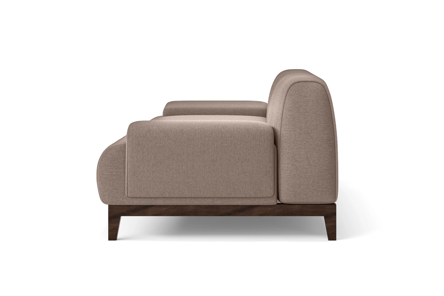 Pavia 2 Seater Sofa Caramel Linen Fabric