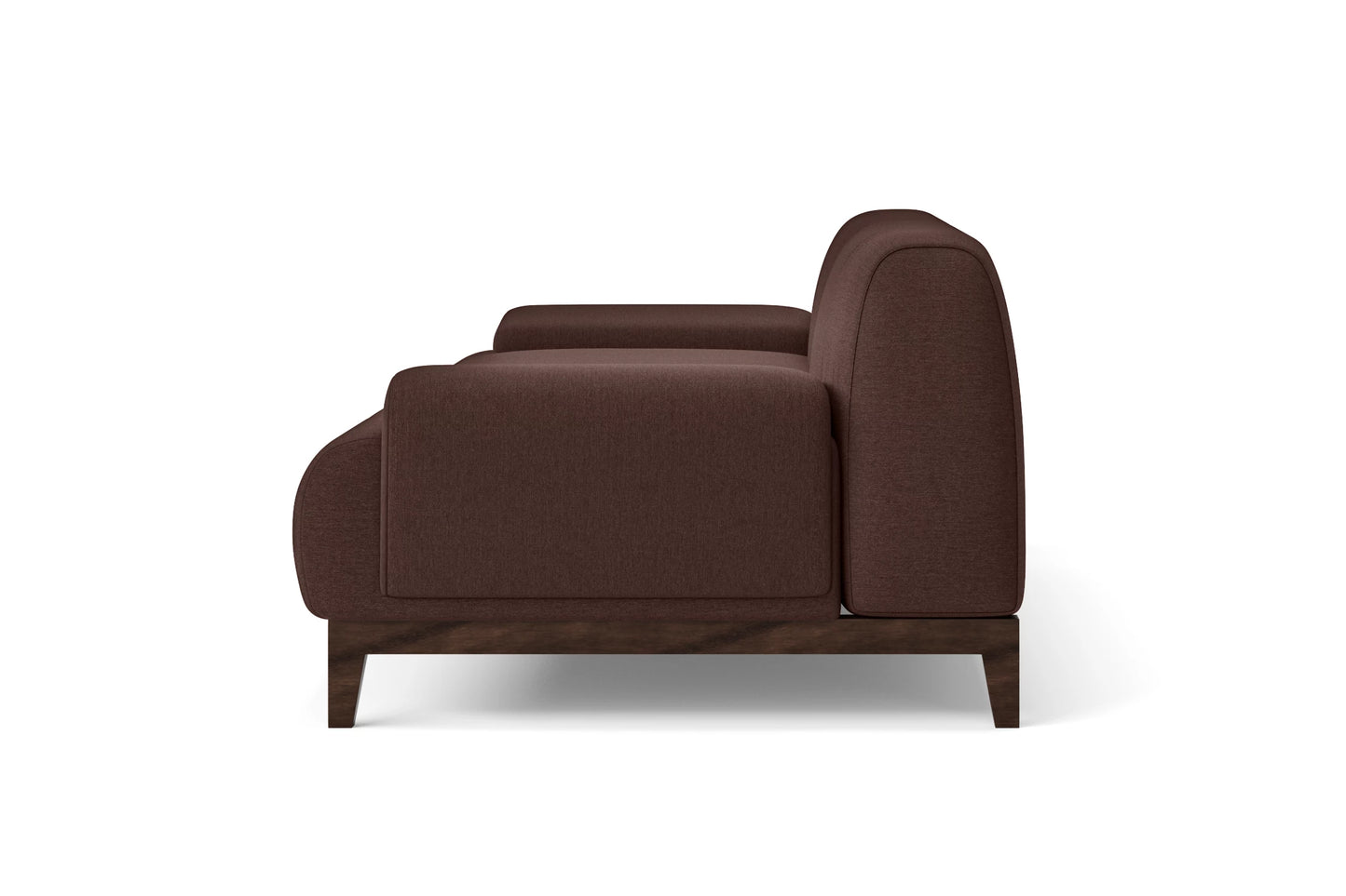 Pavia 2 Seater Sofa Coffee Brown Linen Fabric