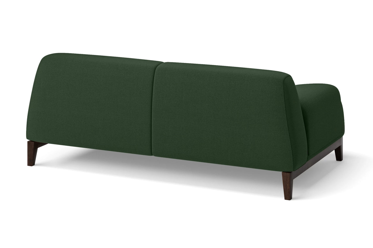 Pavia 2 Seater Sofa Forest Green Linen Fabric