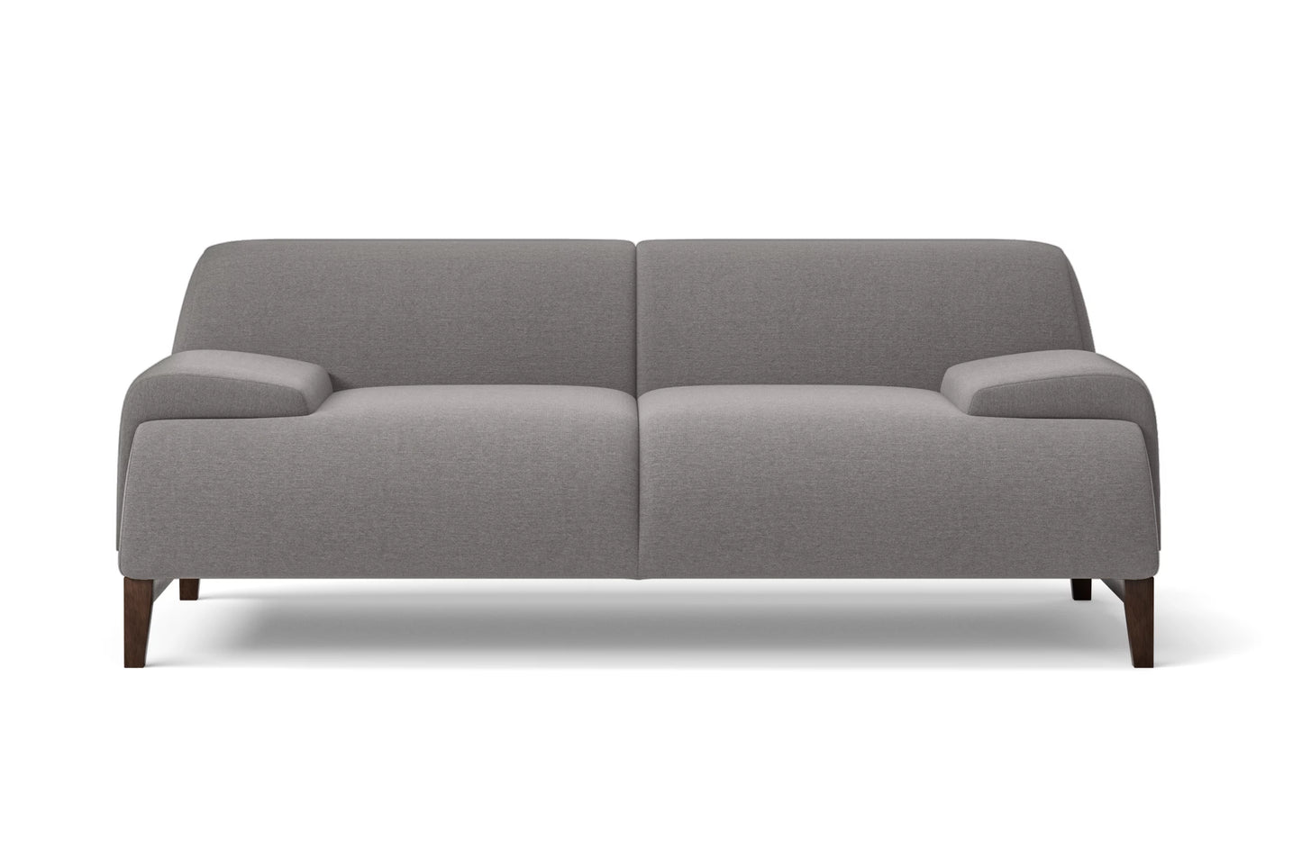 Pavia 2 Seater Sofa Grey Linen Fabric