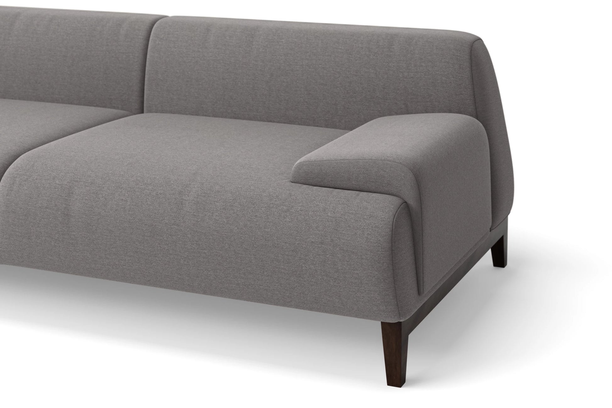 Pavia 2 Seater Sofa Grey Linen Fabric