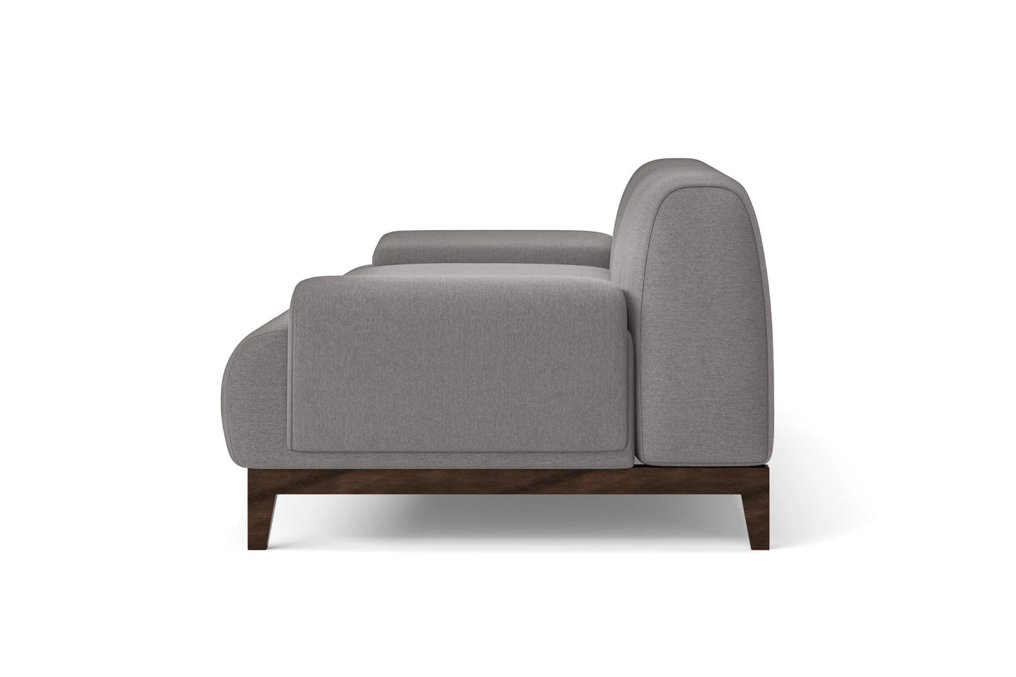 Pavia 2 Seater Sofa Grey Linen Fabric