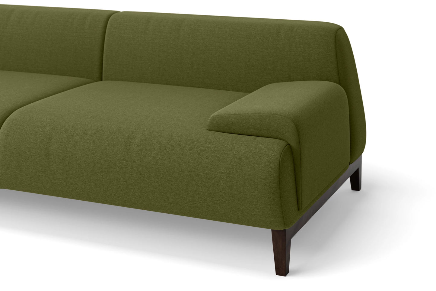 Pavia 2 Seater Sofa Olive Linen Fabric