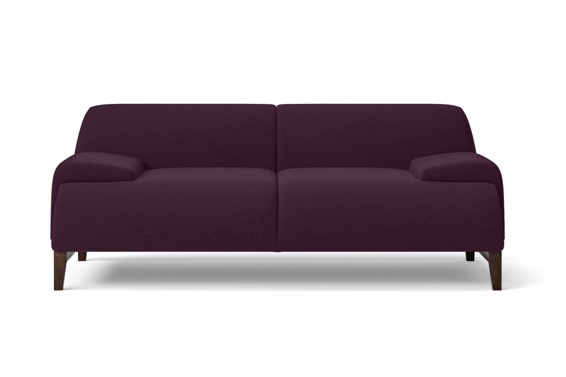 Pavia 2 Seater Sofa Purple Linen Fabric