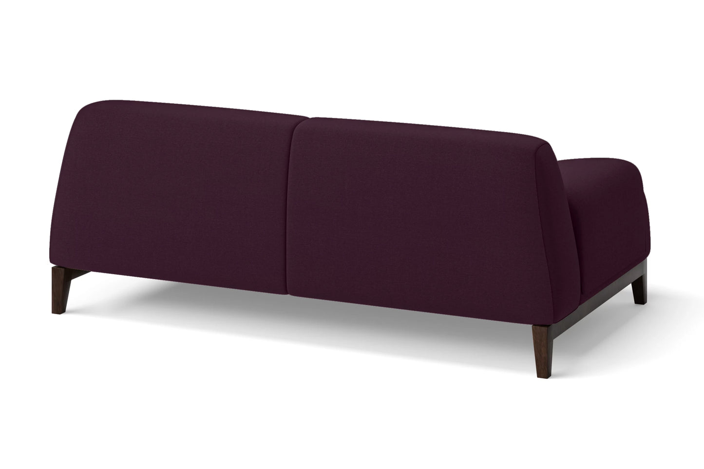 Pavia 2 Seater Sofa Purple Linen Fabric