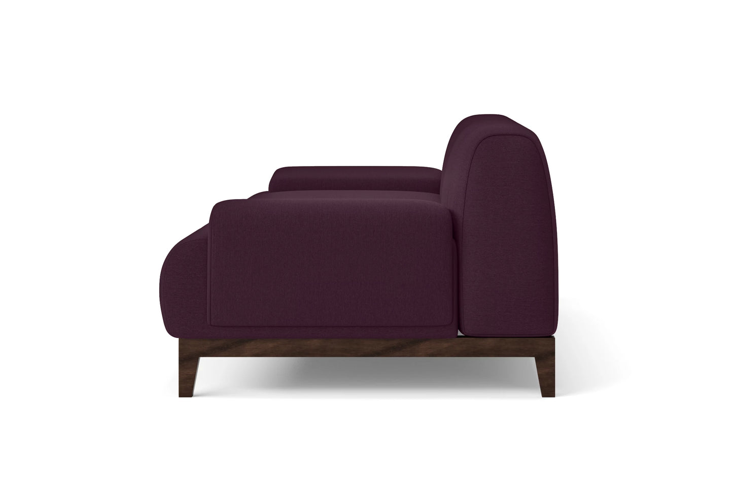 Pavia 2 Seater Sofa Purple Linen Fabric